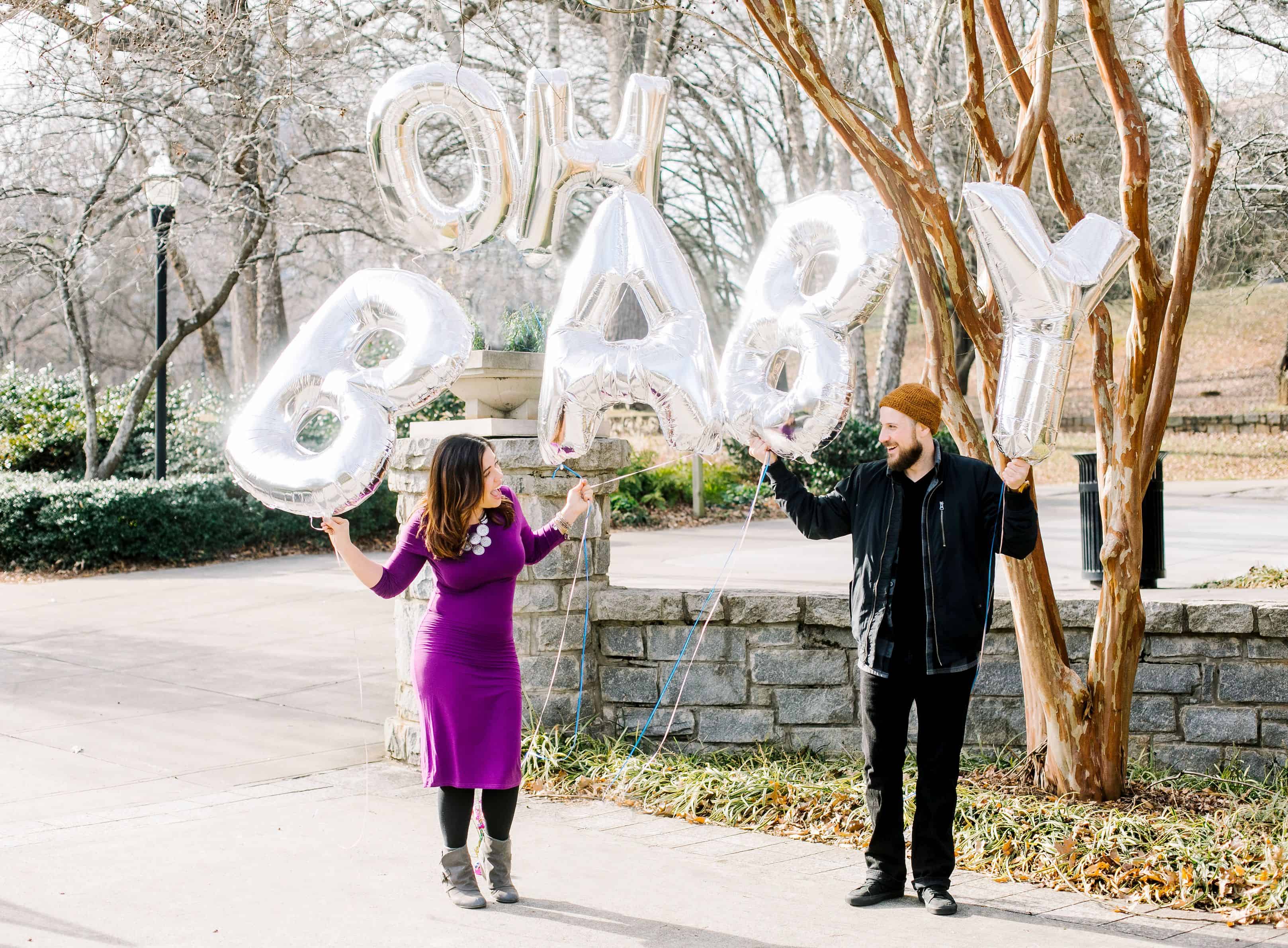 Surprise! Pregnancy Announcement Shoot