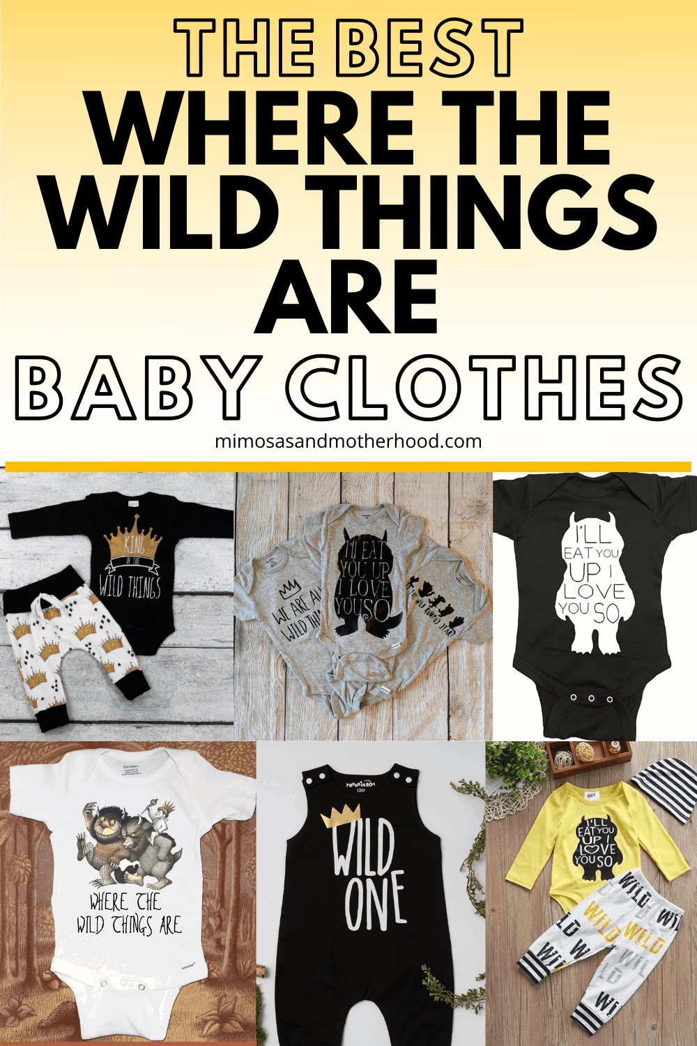 Where The Wild Things Are Baby Clothing Finds