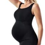 shows a pregnancy support tank