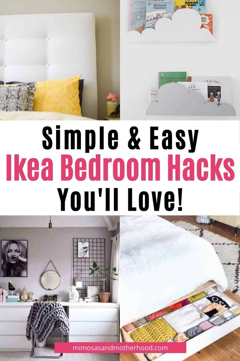 Easy! Small Closet Organization Ikea Hacks - Harbour Breeze Home