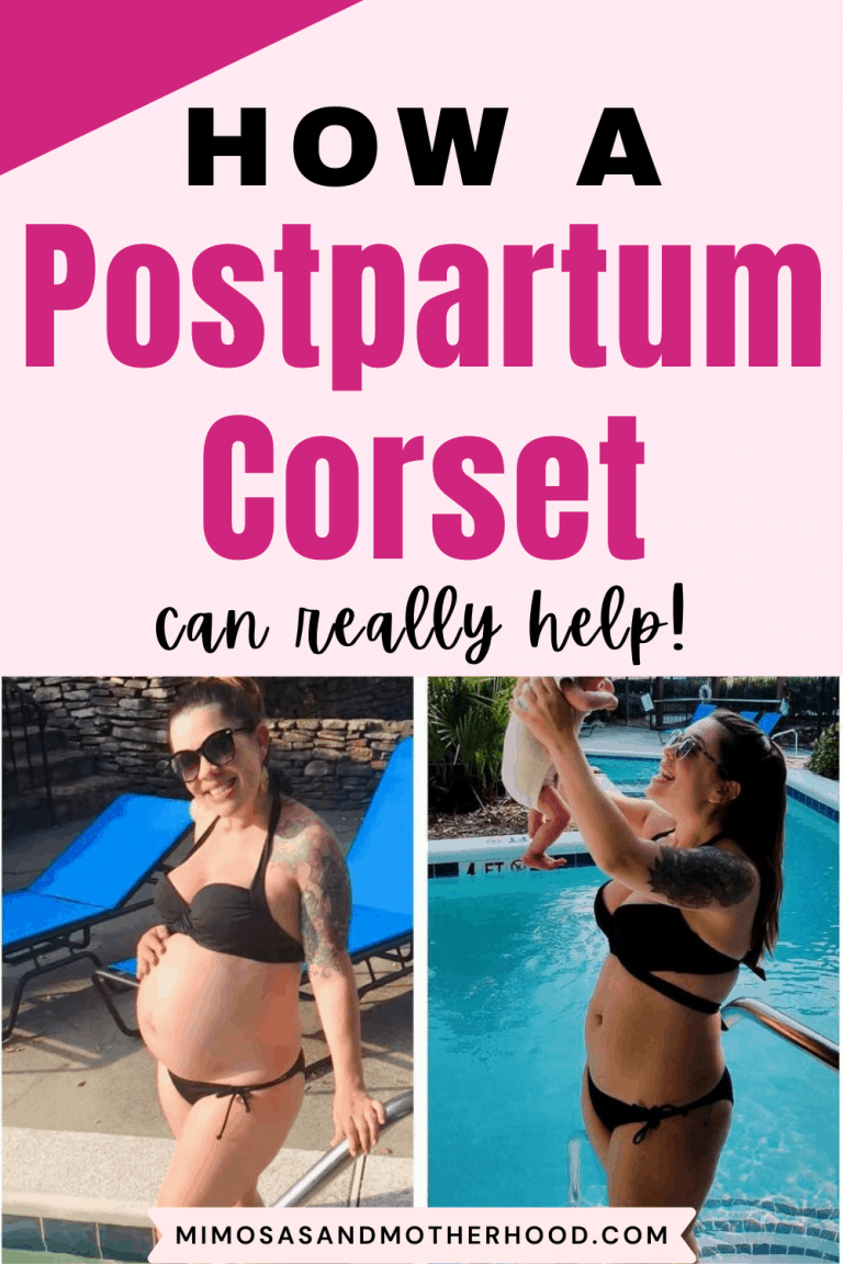 postpartum girdle corset before and after