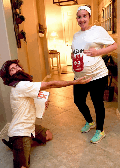 castaway pregnancy costume