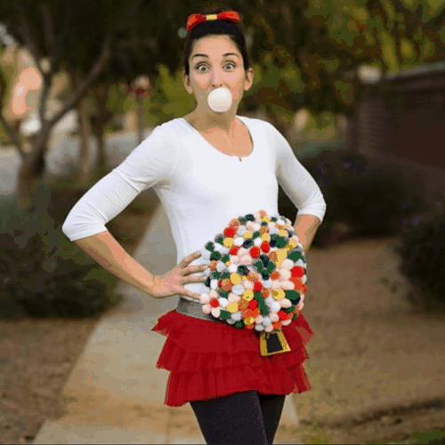 bubblegum machine pregnancy costume