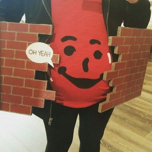 kool aid man pregnancy costume