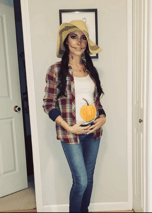 pumpkin pregnancy costume