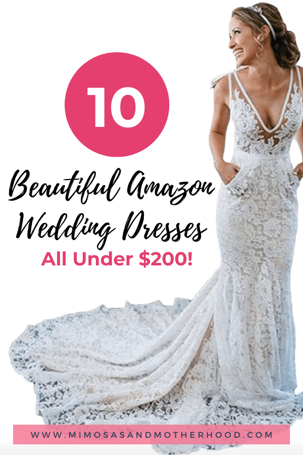 10 Beautiful Wedding Dresses On Amazon