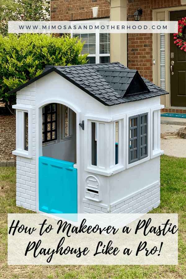 How to Makeover a Plastic Playhouse Like a Pro title image