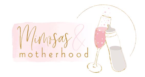 mimosas and motherhood logo