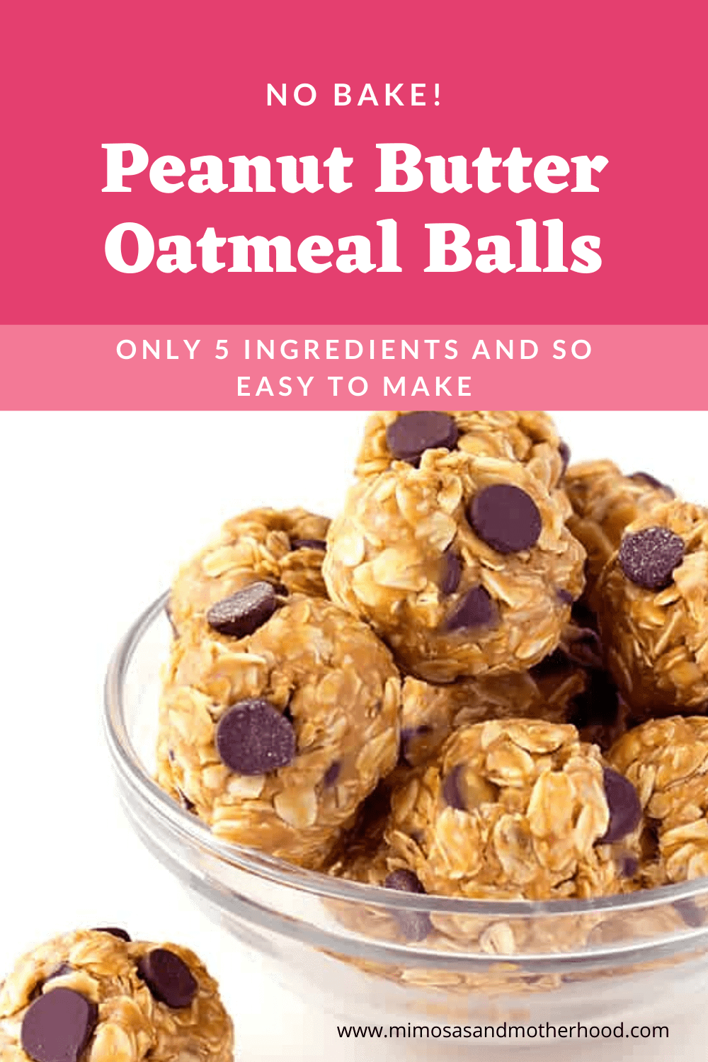 peanut butter oatmeal balls