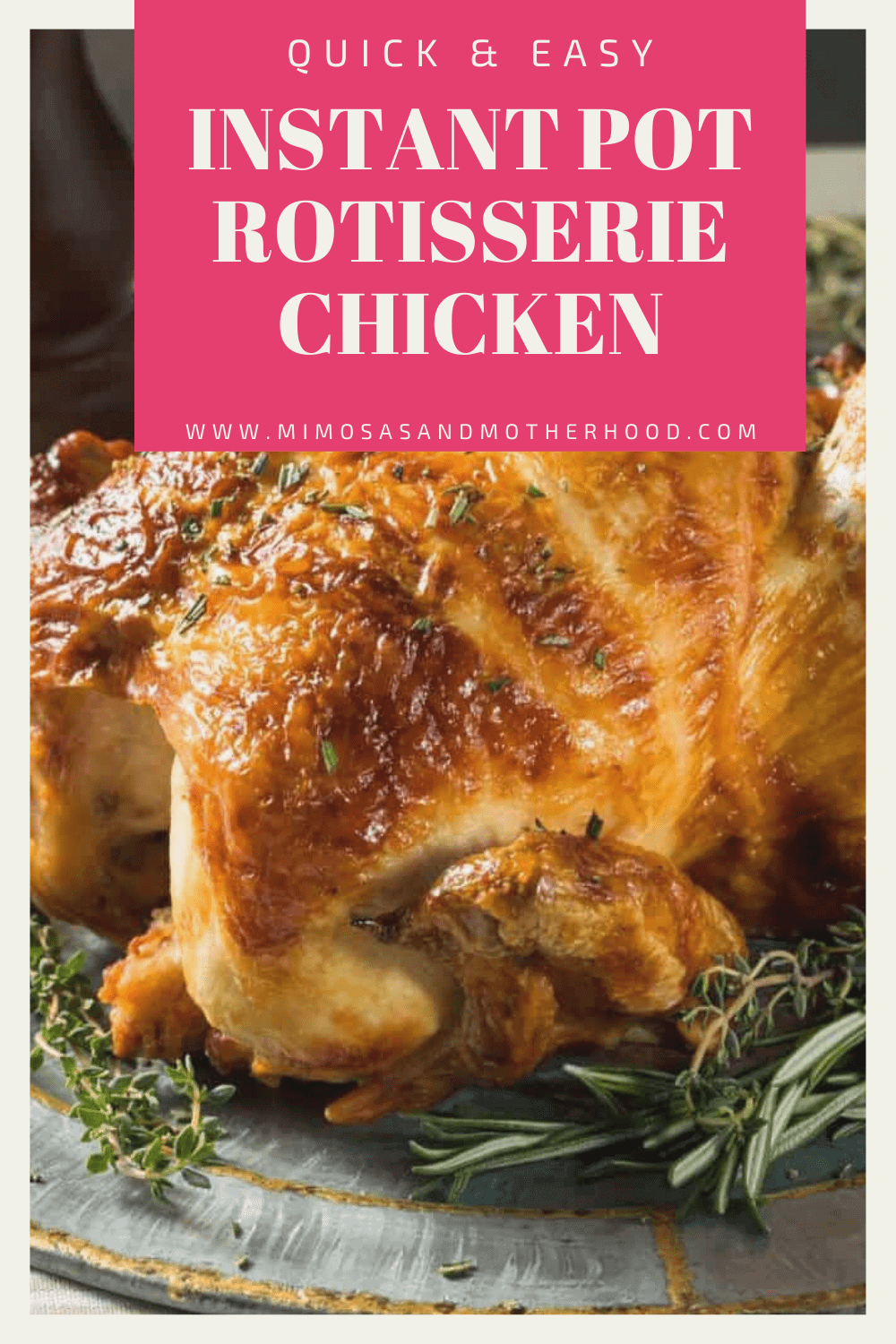 instant pot rotisserie chicken