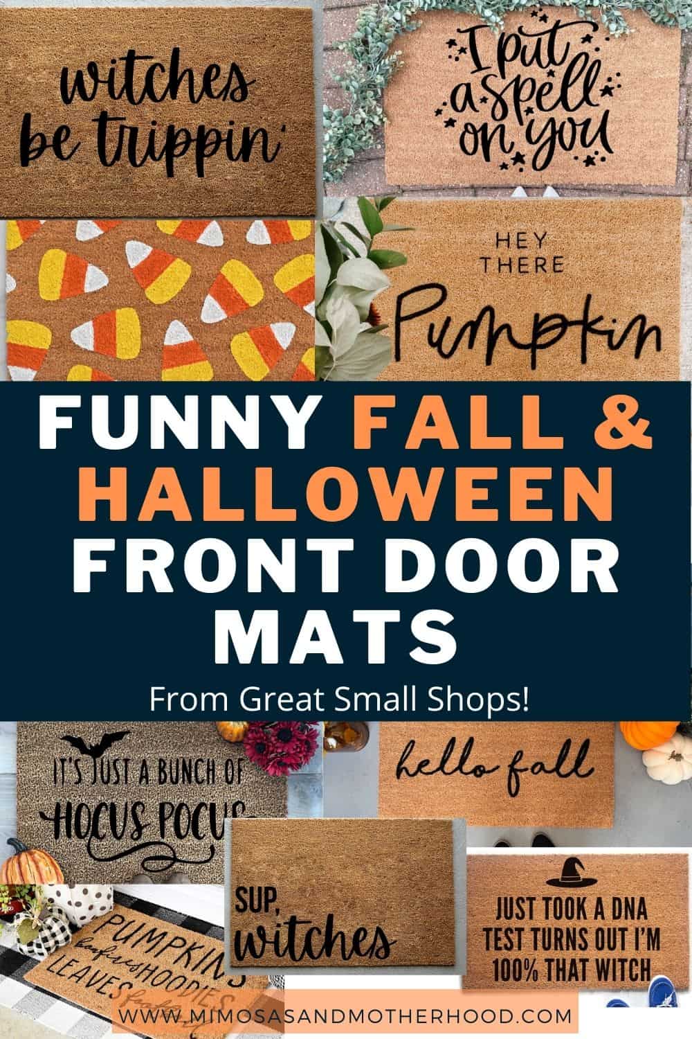 Funny Fall Front Doormats