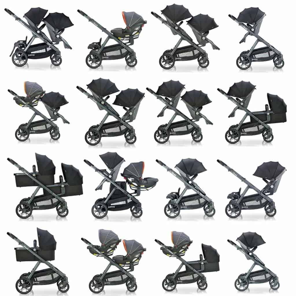 Joovy Qool stroller configurations