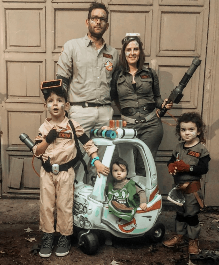 ghostbusters family costume 