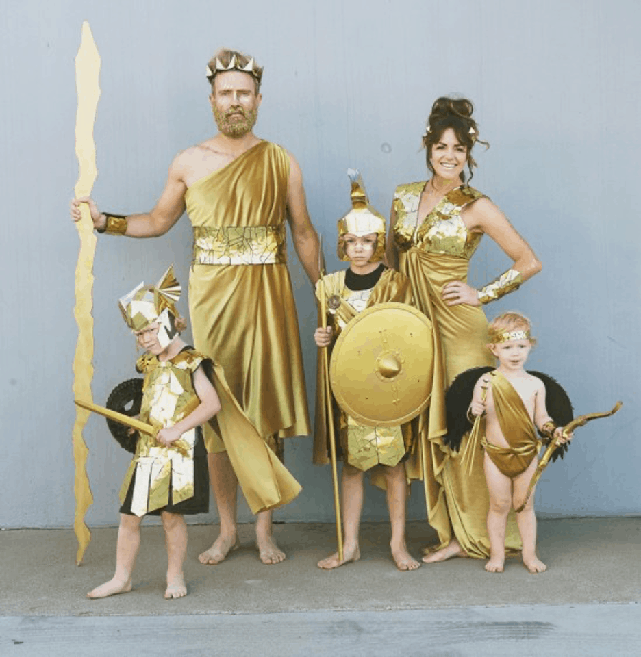 greek gods costume