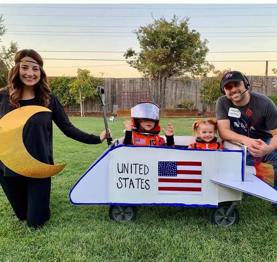 astronaut family costume