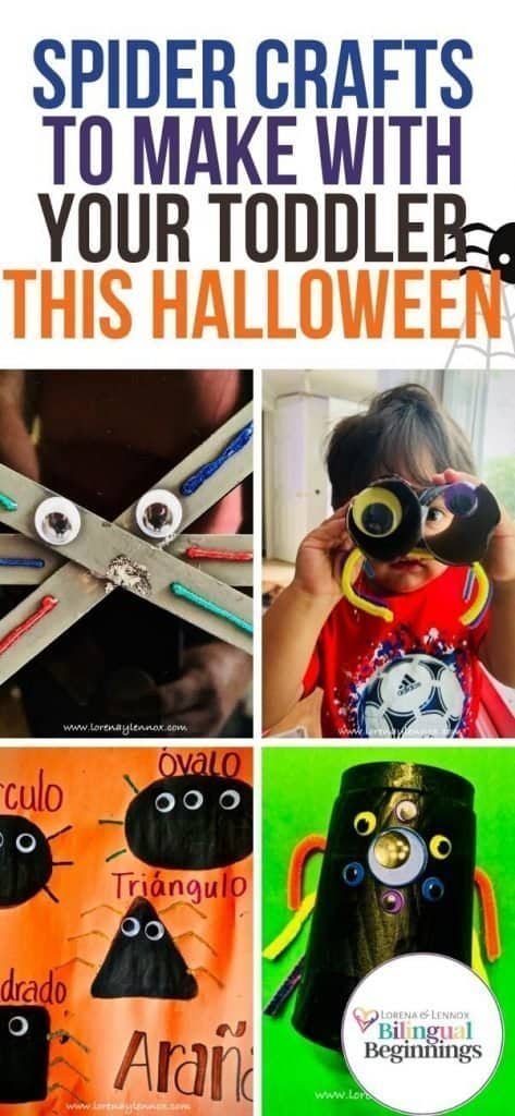 spider crafts for toddlers