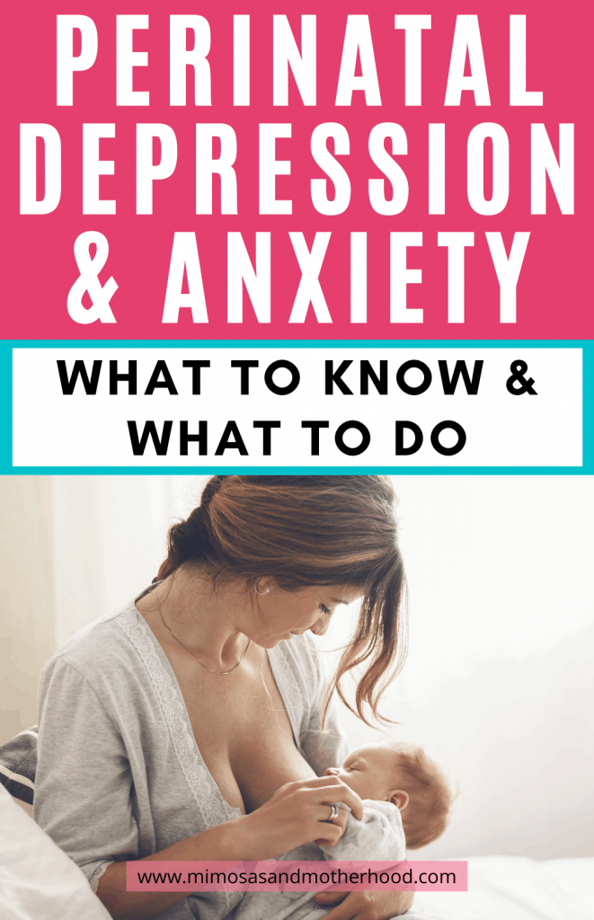 title image for perinatal depression and anxiety blog post