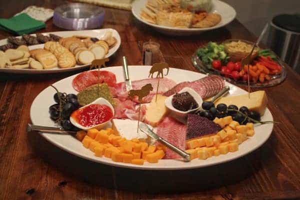 close up image of a charcuterie plate