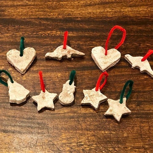 Cinnamon Salt Dough Ornaments