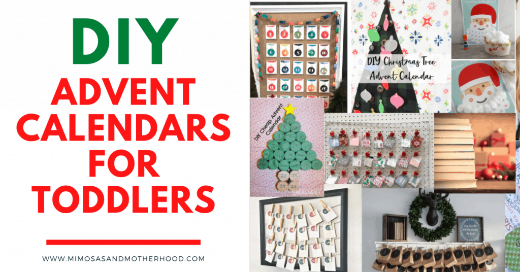 DIY advent calendars for toddlers