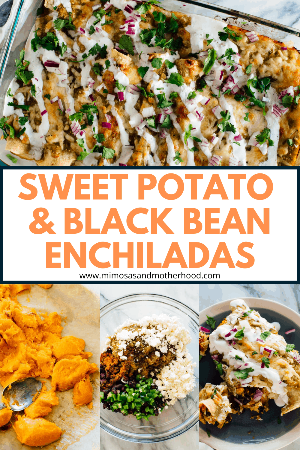 Sweet Potato & Black Bean Enchiladas