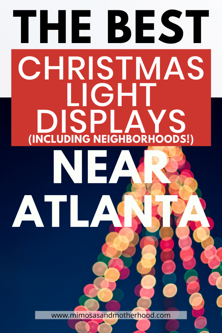Best Christmas Lights Near Atlanta - Mimosas &amp; Motherhood
