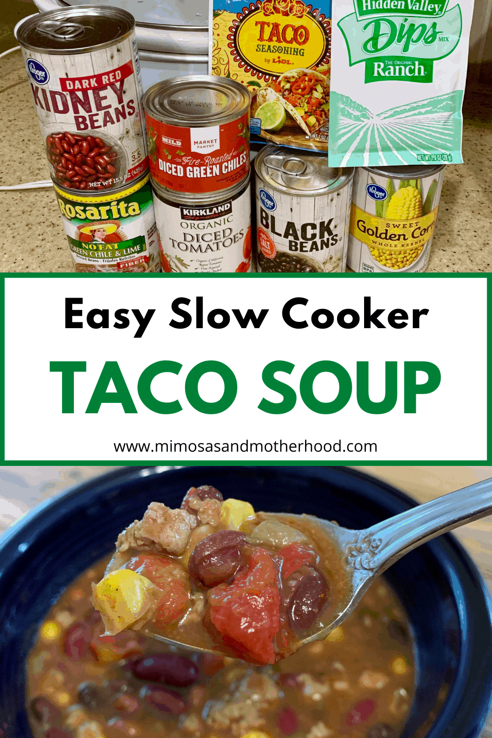 Slow Cooker Taco Soup