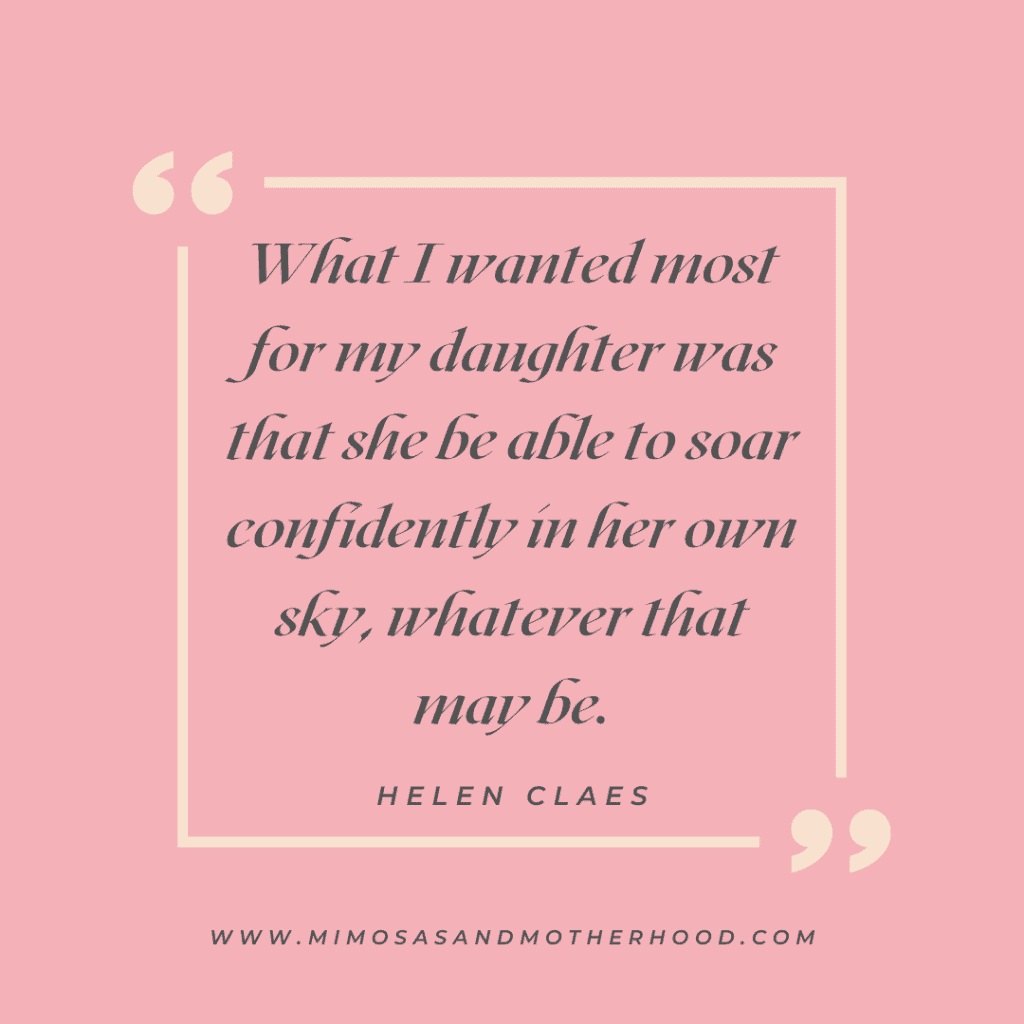 quote about baby girl by Helen Claes