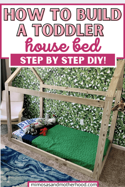 DIY Montessori House Bed