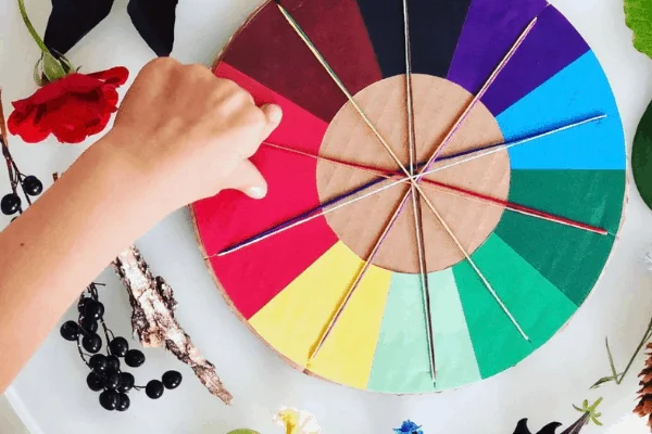 nature color wheel printable