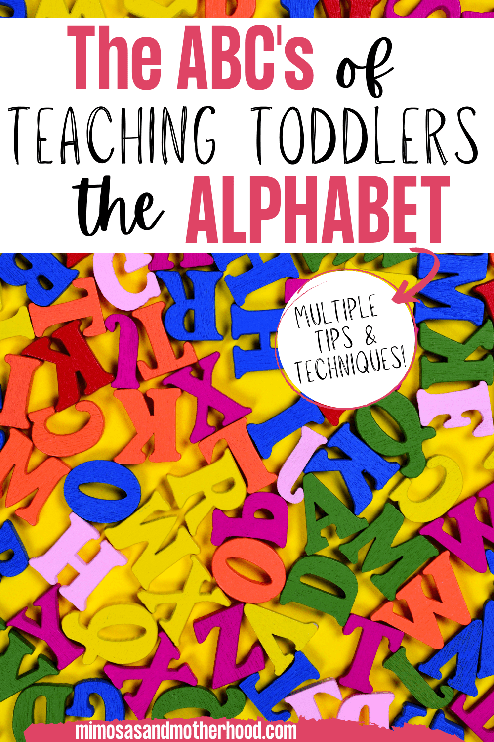 The ABC’s of Teaching Toddlers the Alphabet