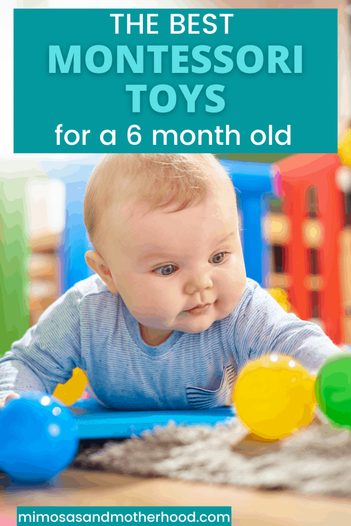 montessori toys for 6 month old title image