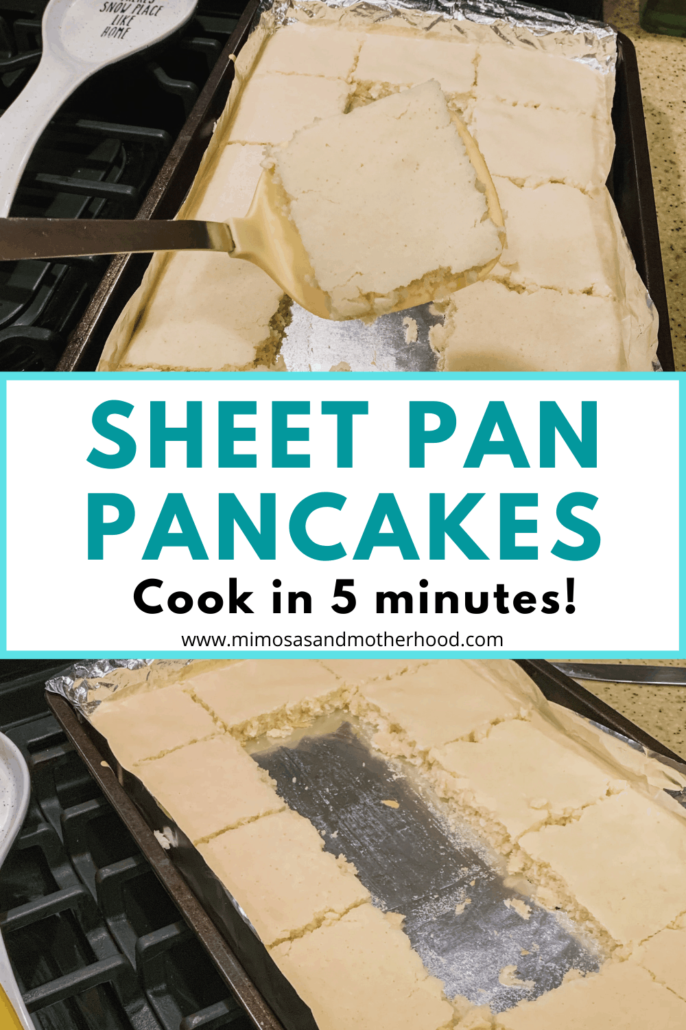 Easy Sheet Pan Pancakes (Oven Baked Pancakes)