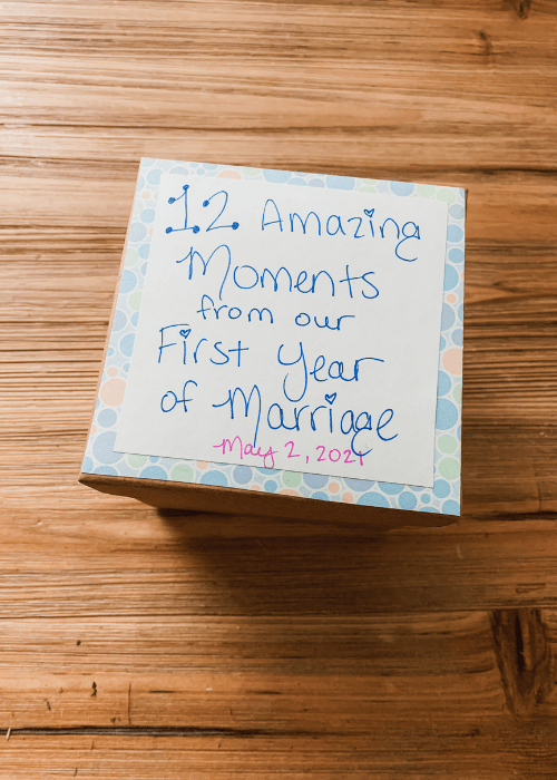 1st Wedding Paper Anniversary Gifts For Him Paper Anniversary Gift