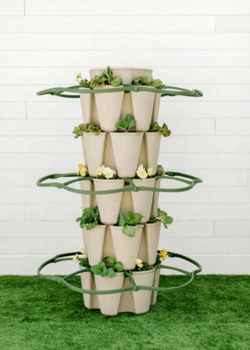 greenstalk garden planter with extra supports