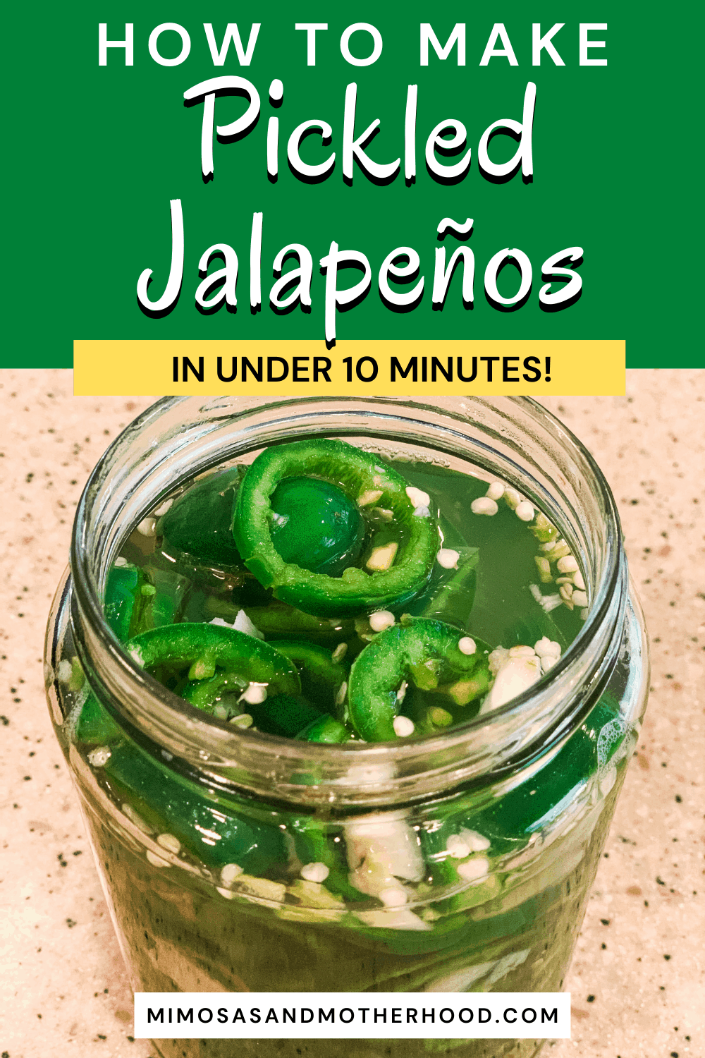 How to Make Quick Easy Pickled Jalapeños