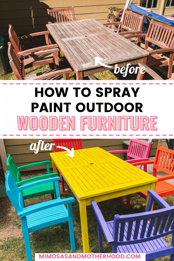 How to Spray Paint Furniture