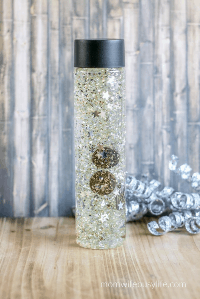 new years sensory bottle