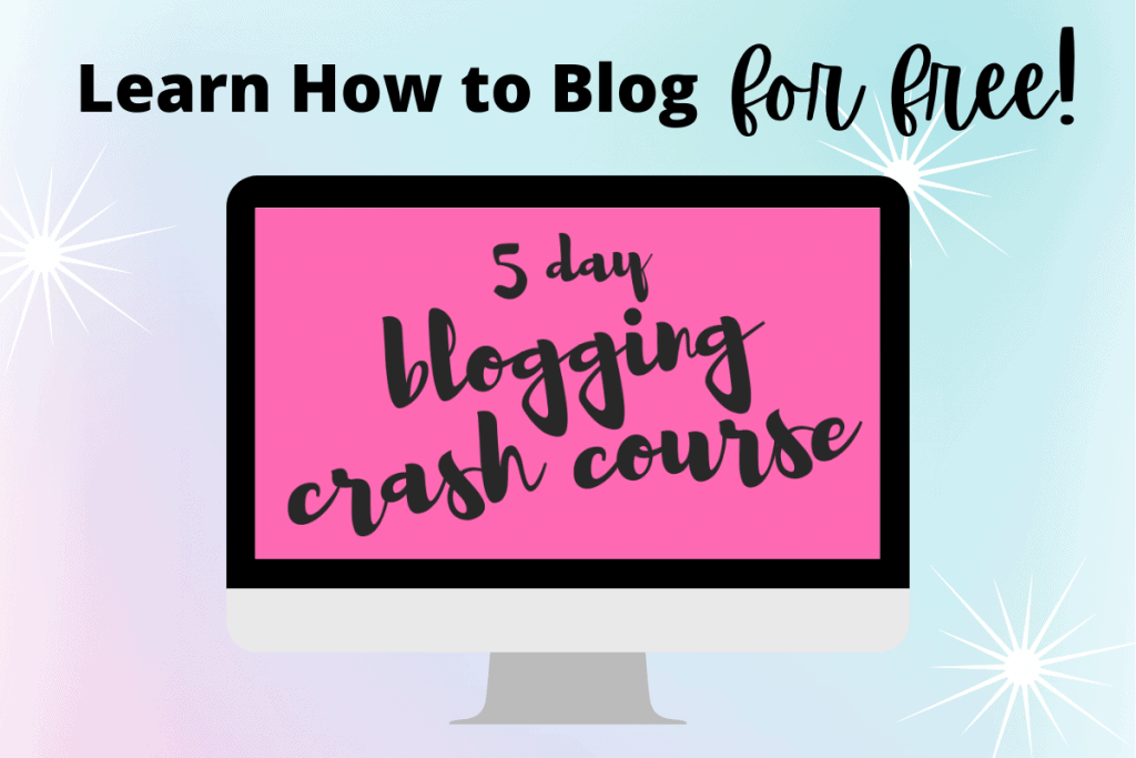 learn to blog course