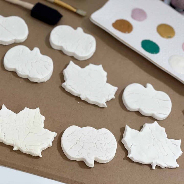 air dry clay ornaments