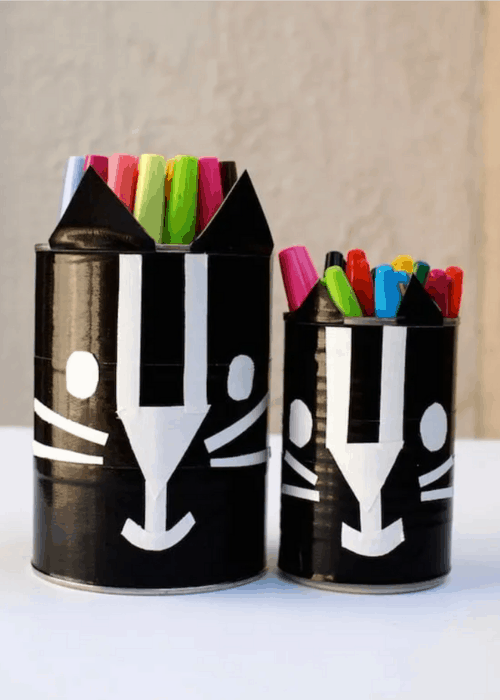 cat pencil holders