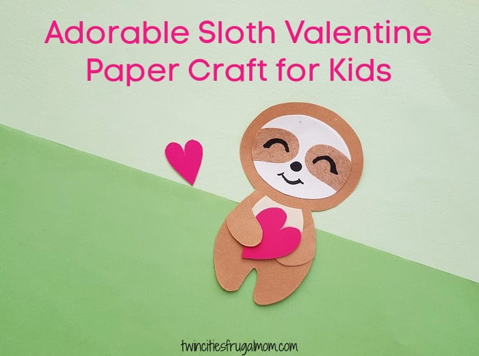 image shows a sloth made from paper