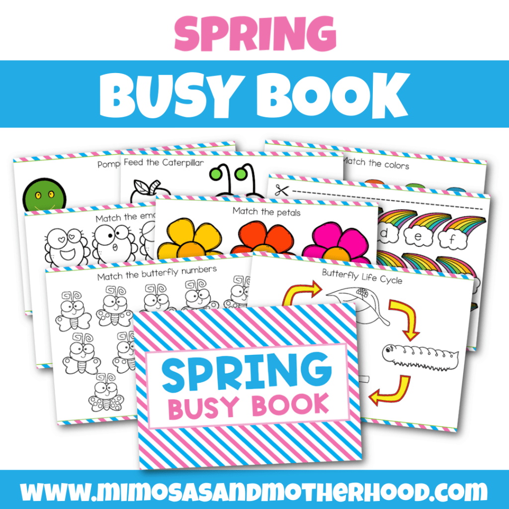 SPRING BUSY BOOK IMAGE