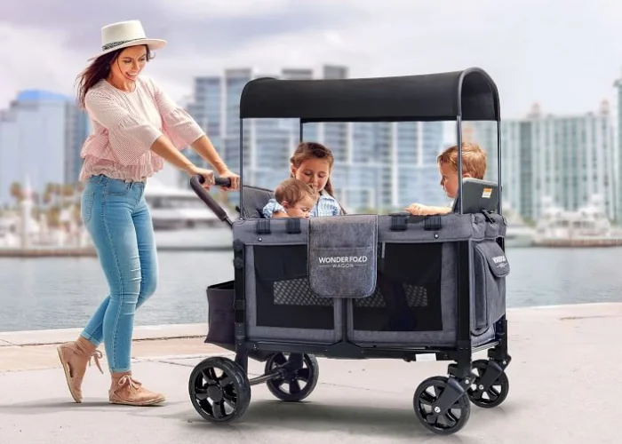 Best Stroller For Twins And Toddler 3 Passenger Triple Strollers