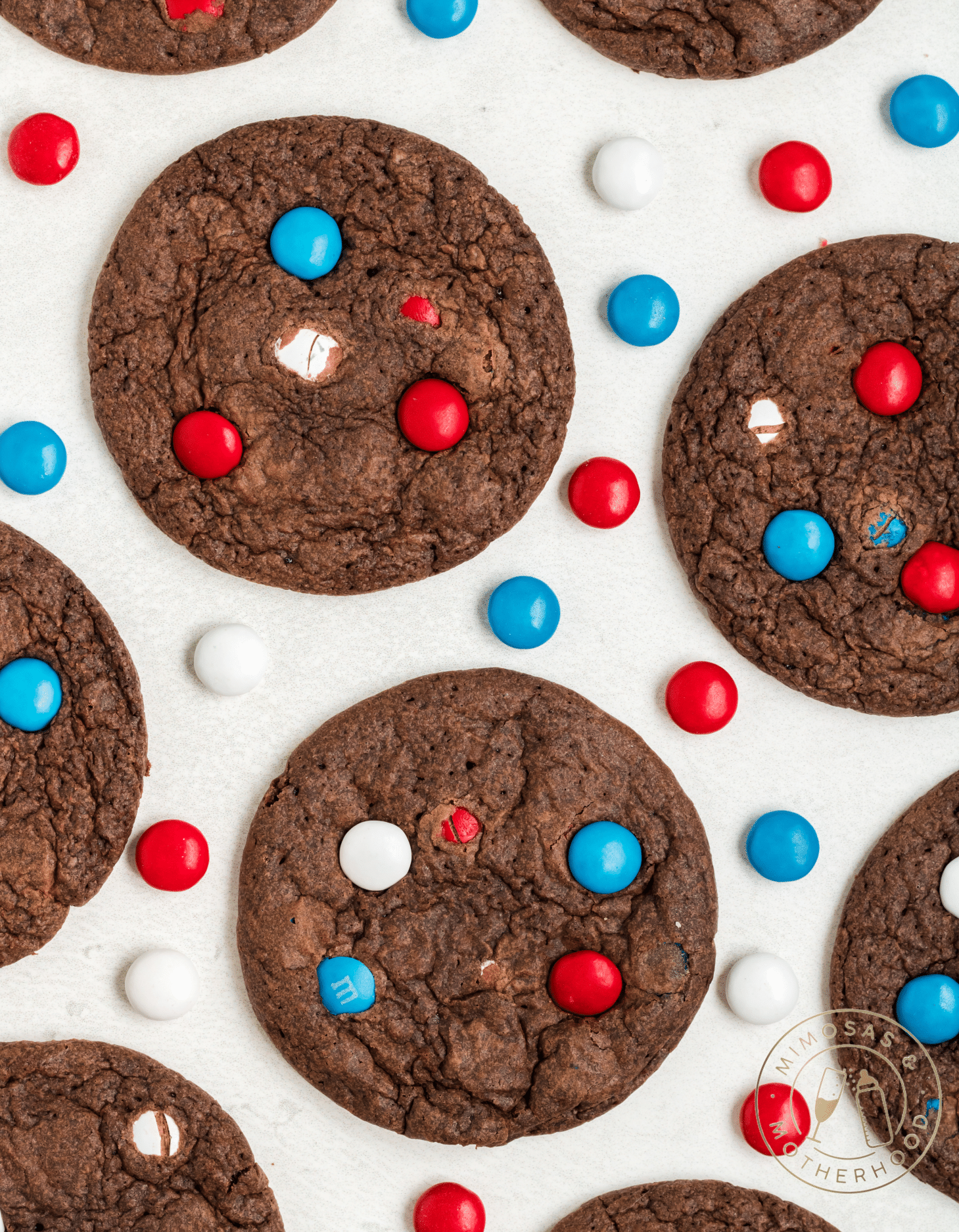 4th of July Red White and Blue Cookies