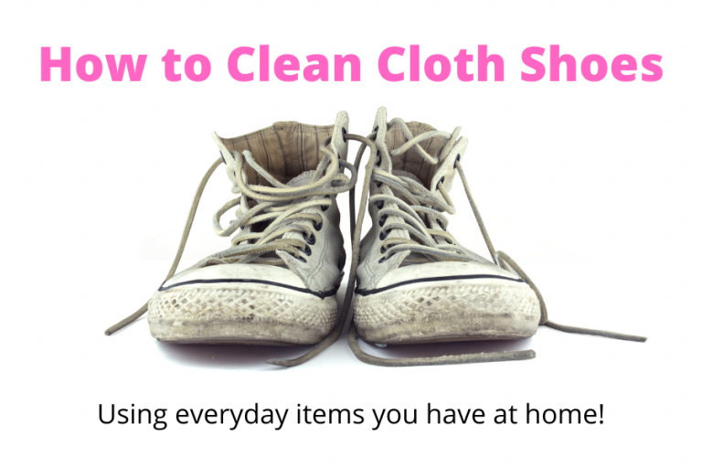 How to Clean Cloth Shoes (Fabric, Canvas) - Mimosas & Motherhood