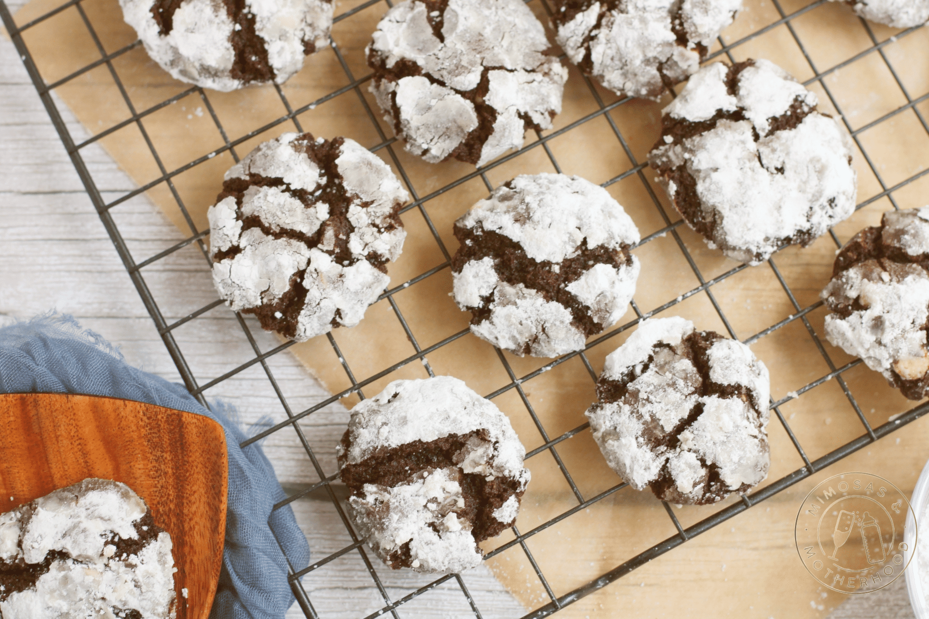 Chocolate Crinkle Cookies