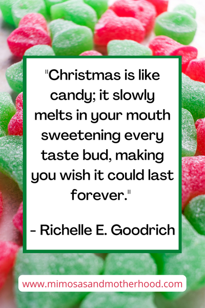 Christmas candy quote