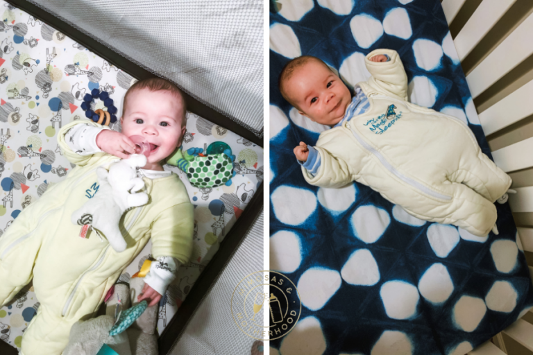 The Best Sleeping Suit for Babies Baby Merlin's Magic Sleepsuit Review Mimosas & Motherhood