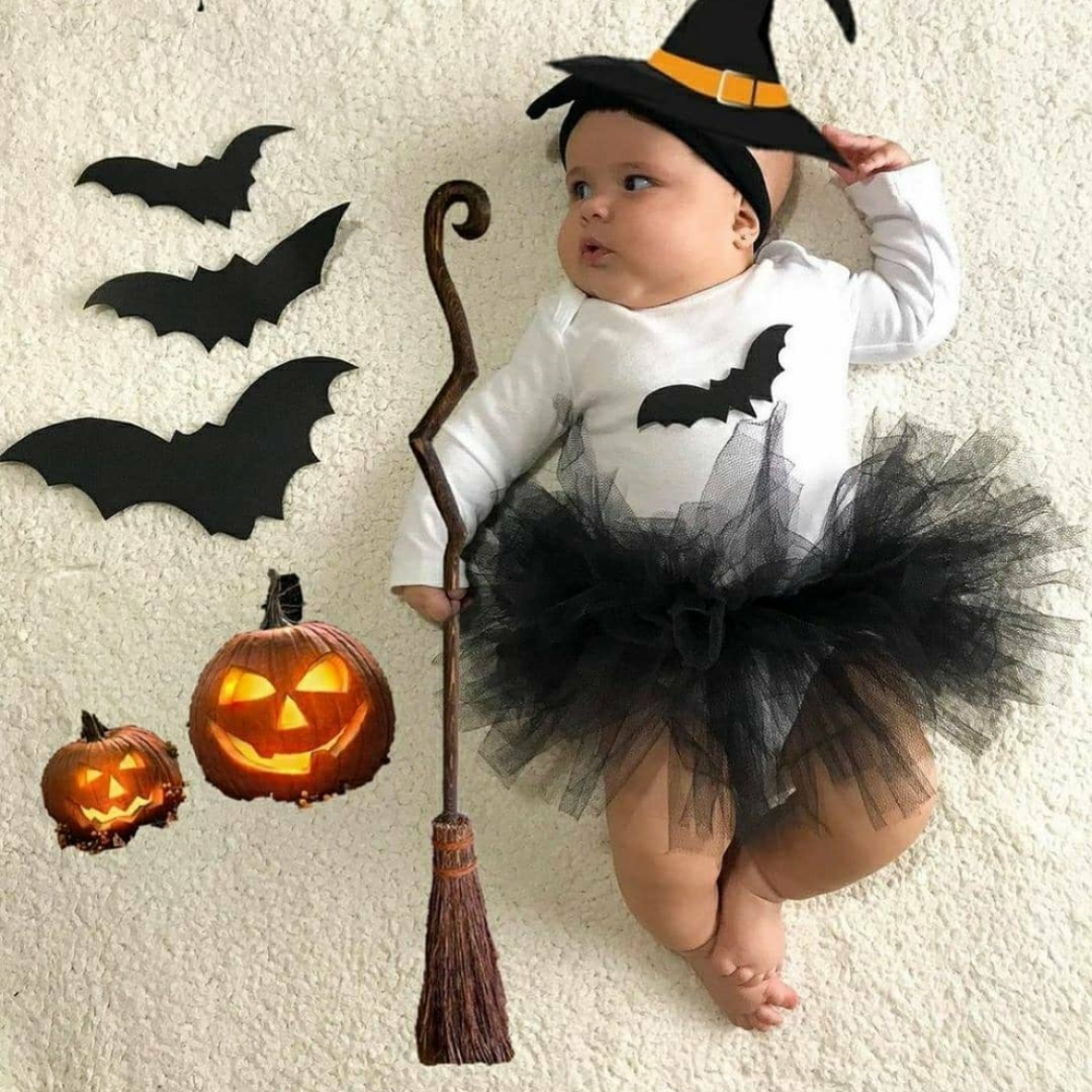 15 Cute Halloween Photoshoot Ideas for Babies